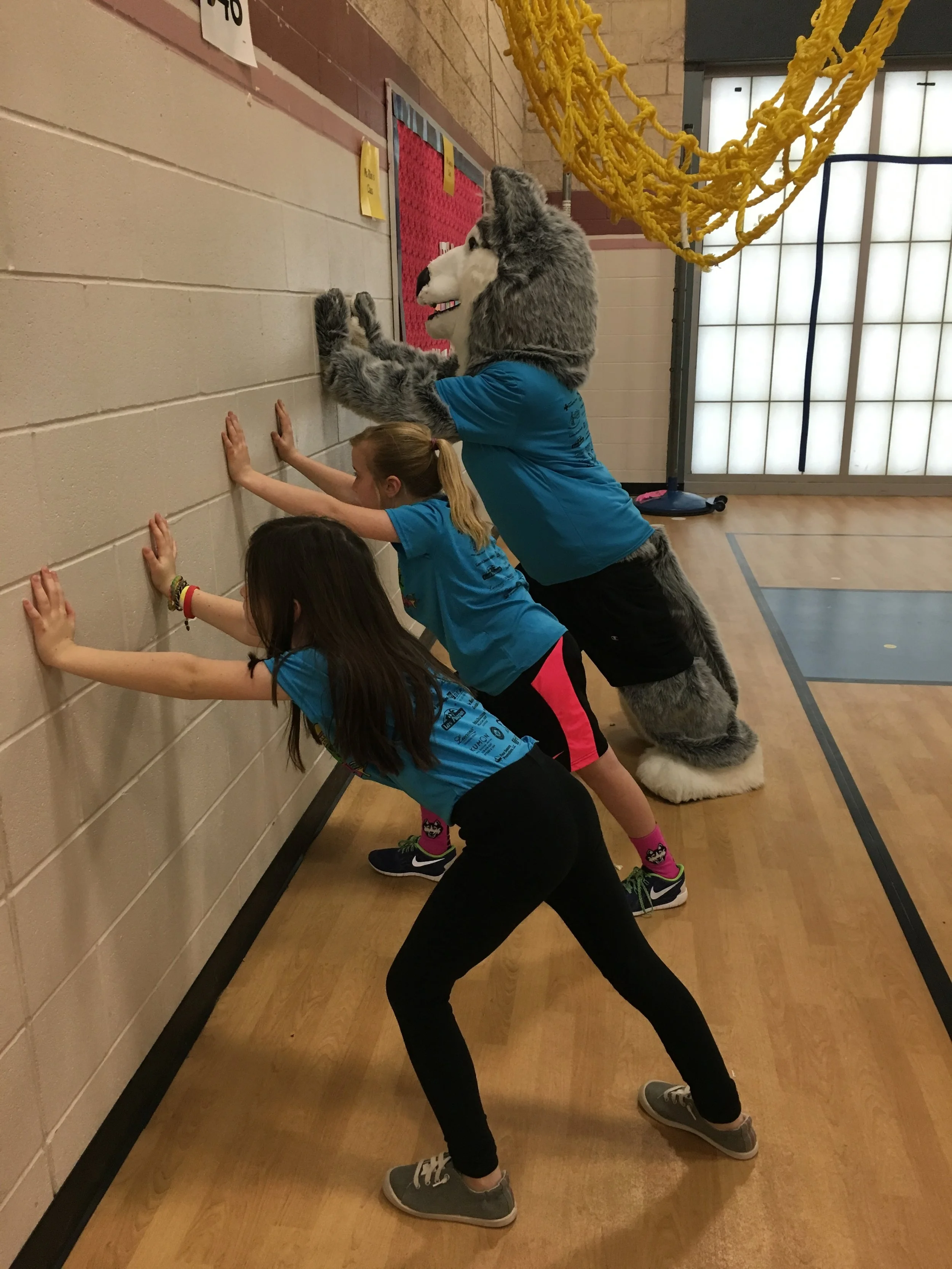PE Class is excellent for stretching.