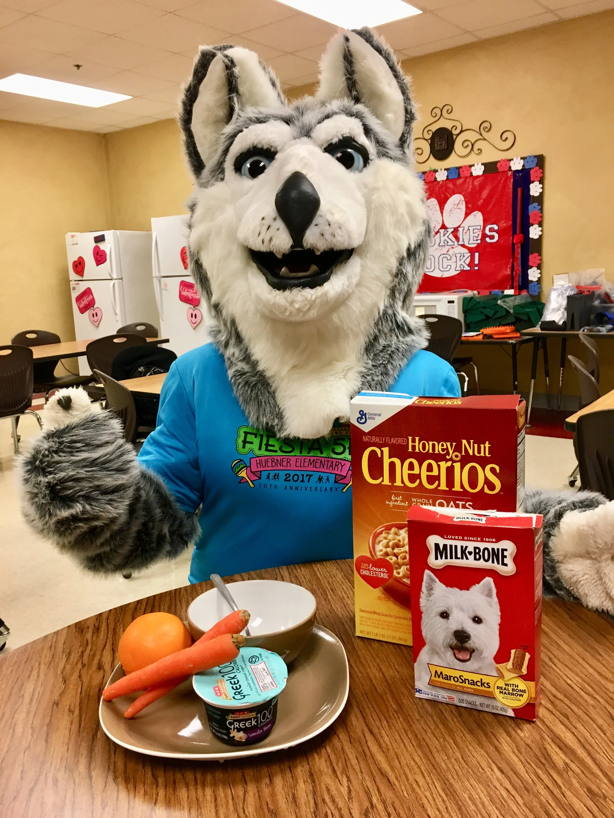 Always eat a healthy breakfast.