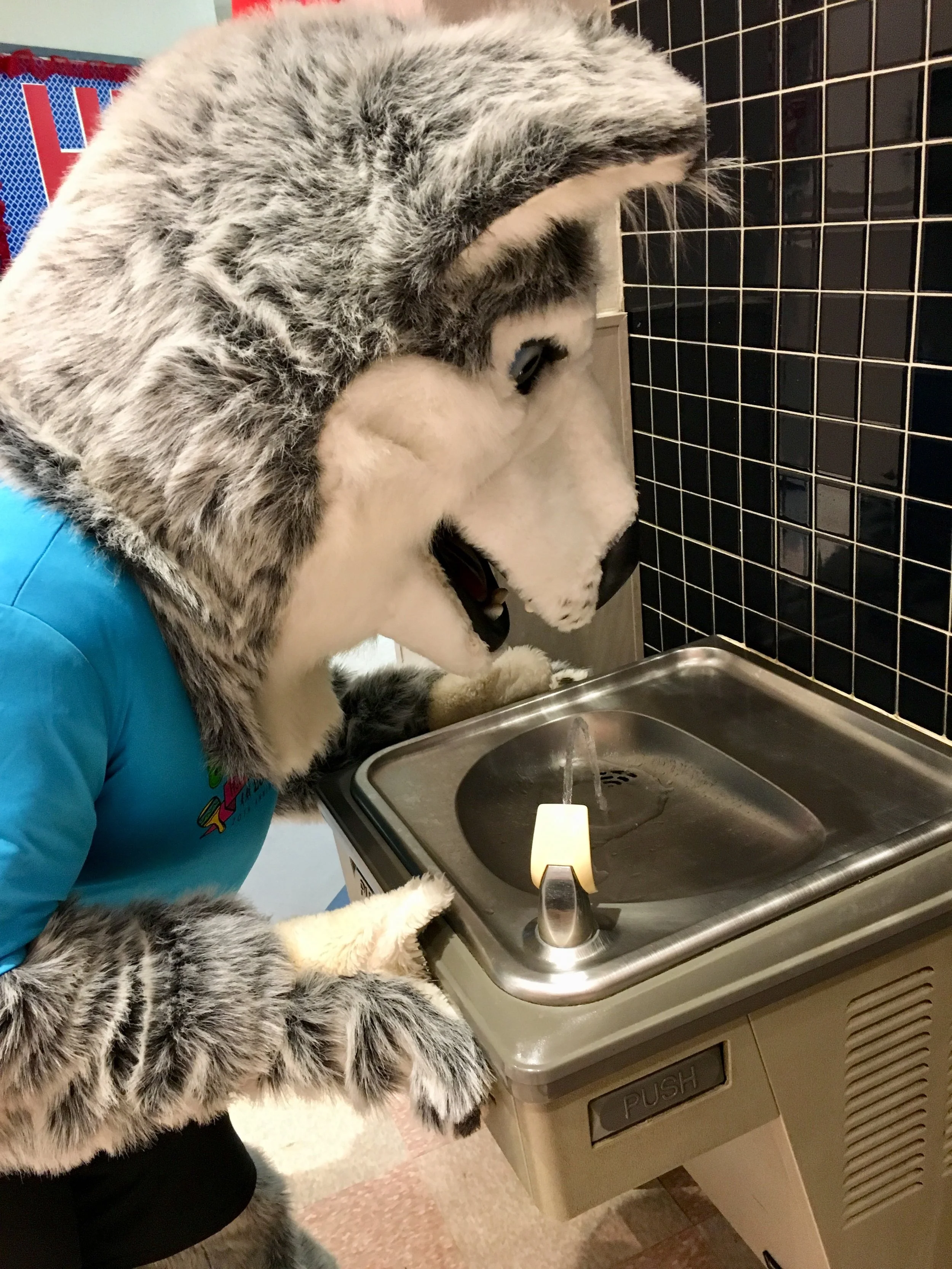 Drink water and keep hydrated!