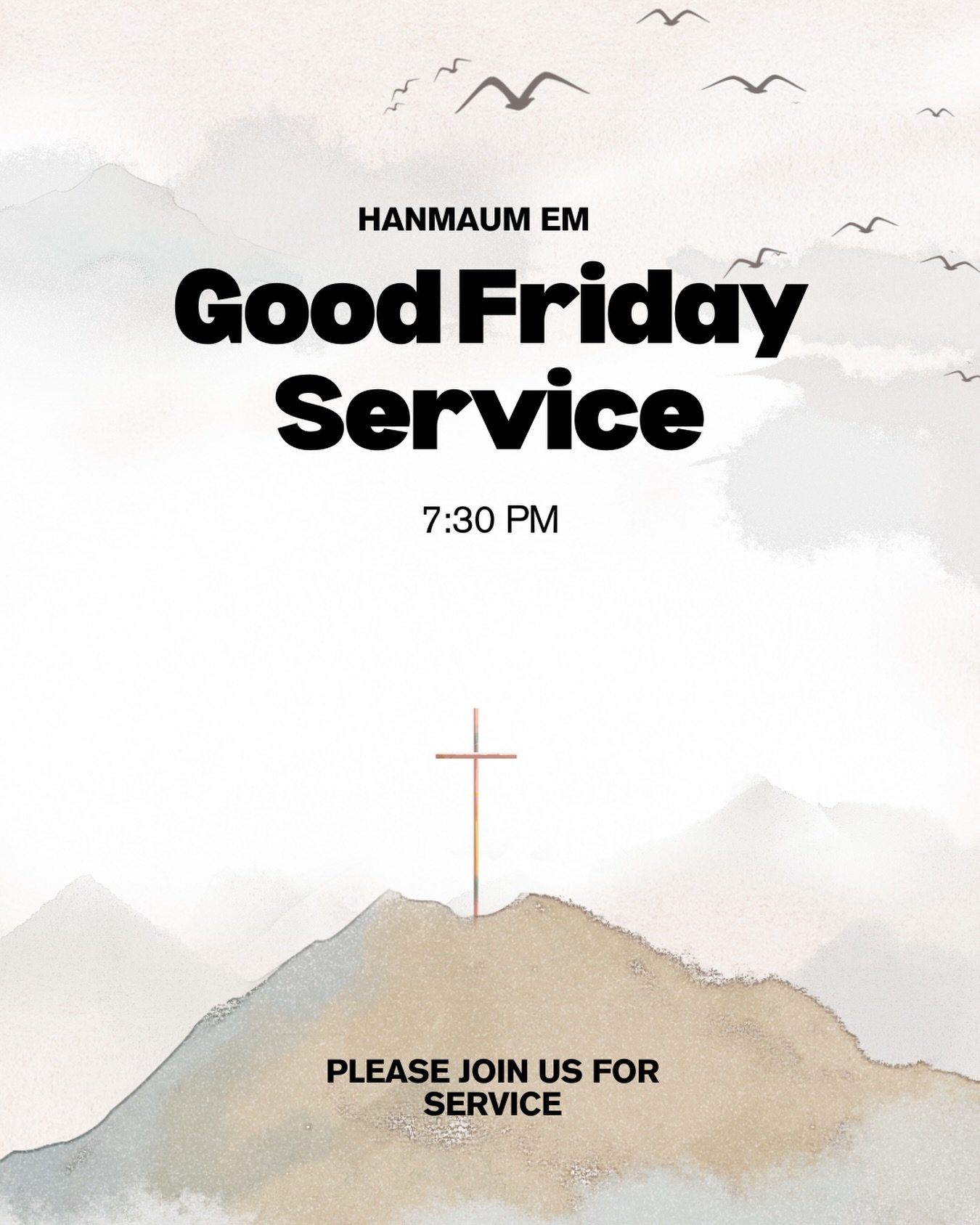 join us this friday for a time of worship and prayer in remembrance of the sacrifice of jesus christ