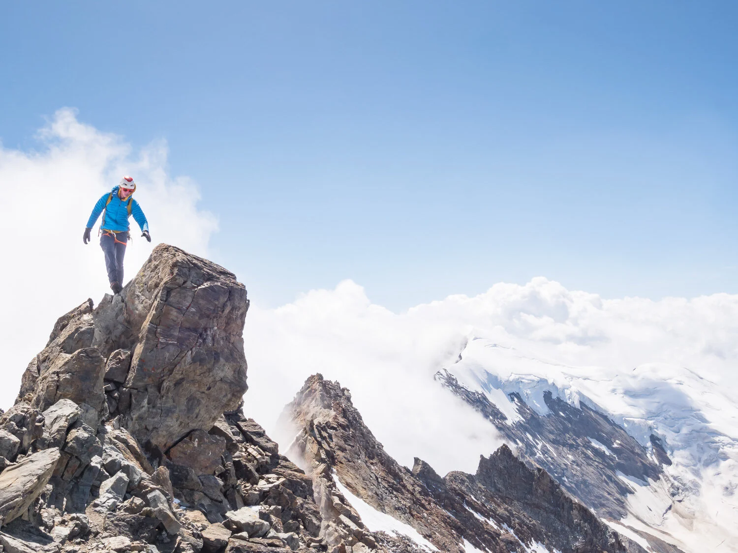 The Lagginhorn, Switzerland