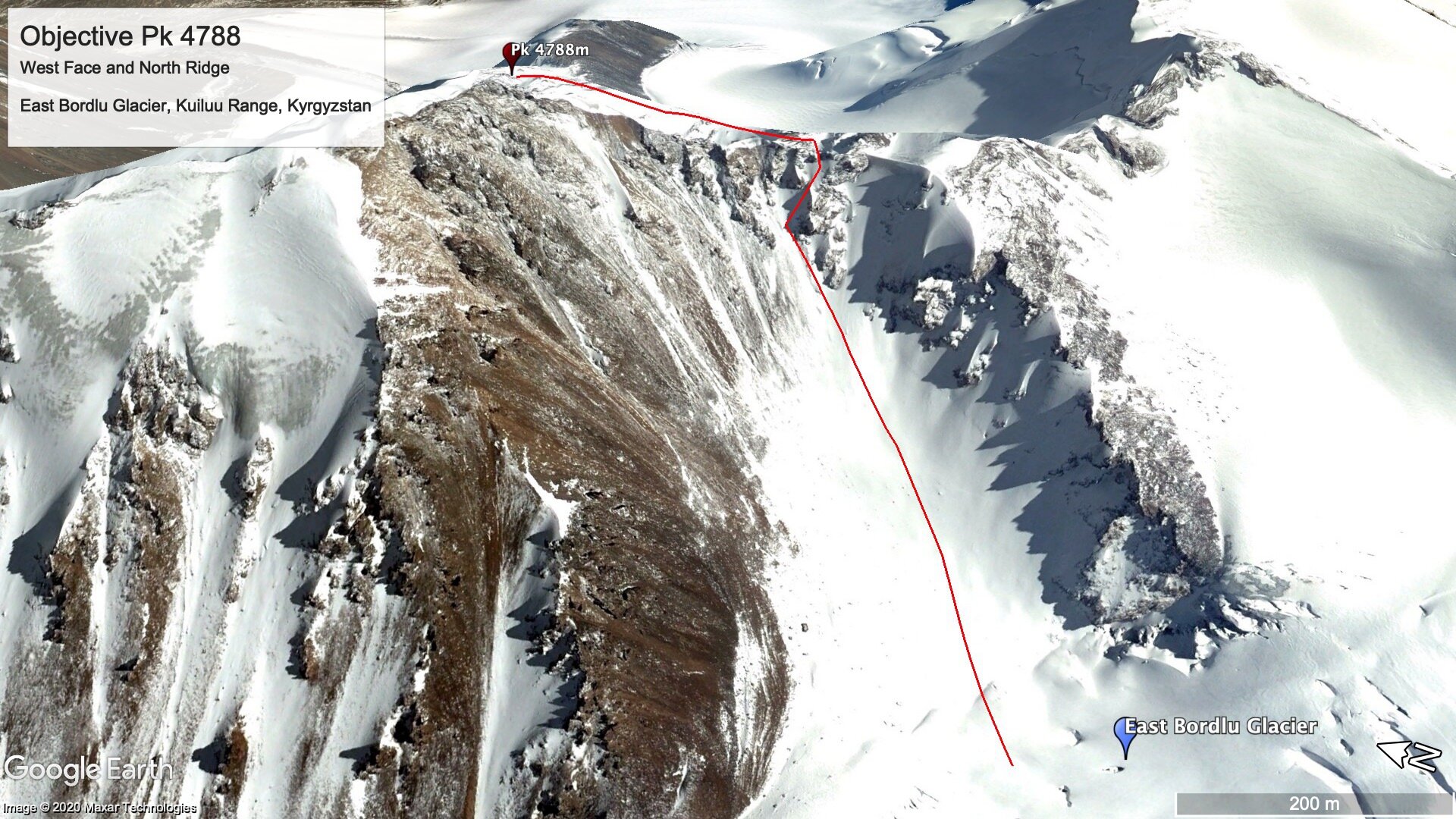 Peak 4788 West Face & North Ridge