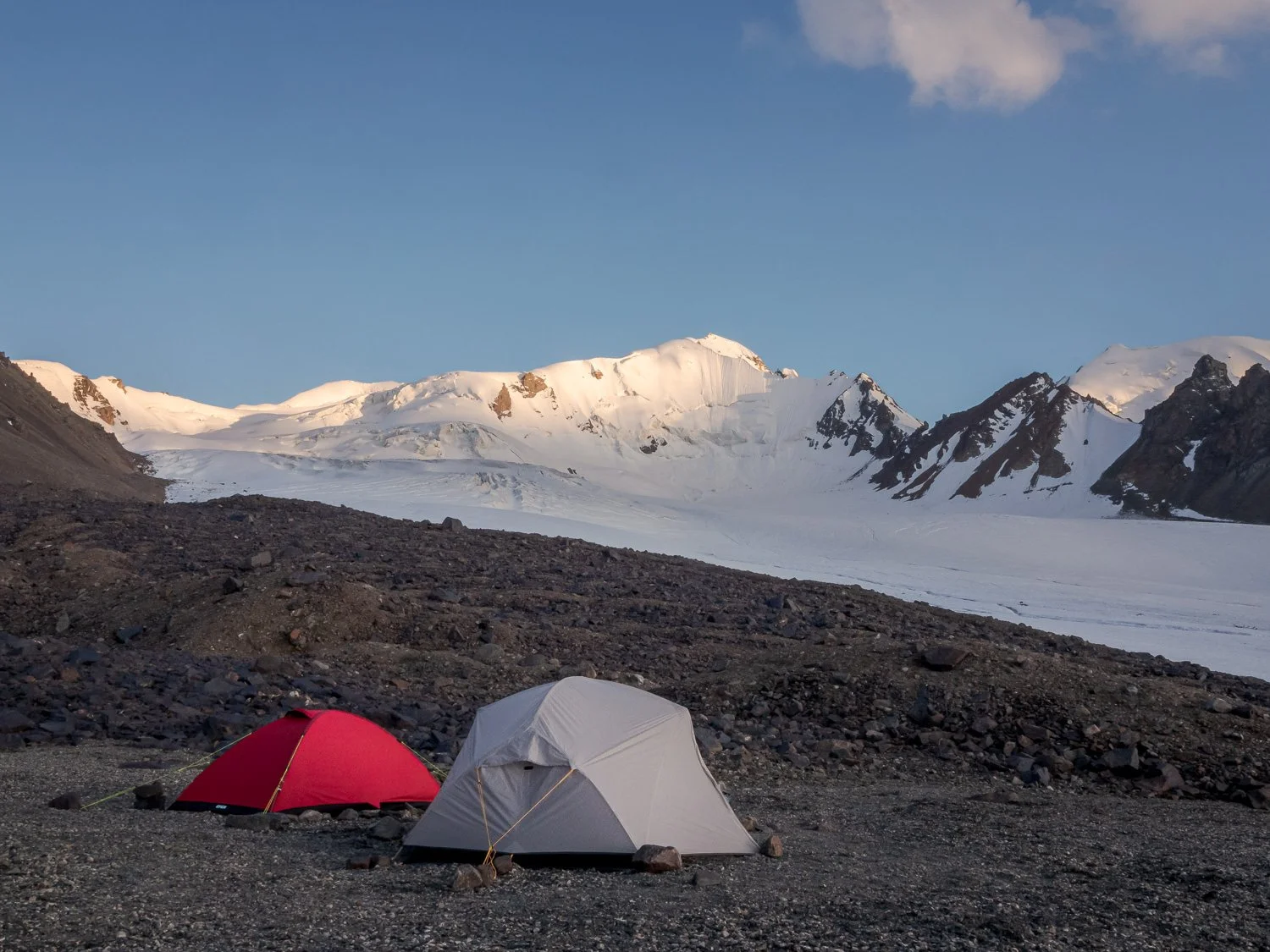 East Bordlu Glacier, Kyrgyzstan