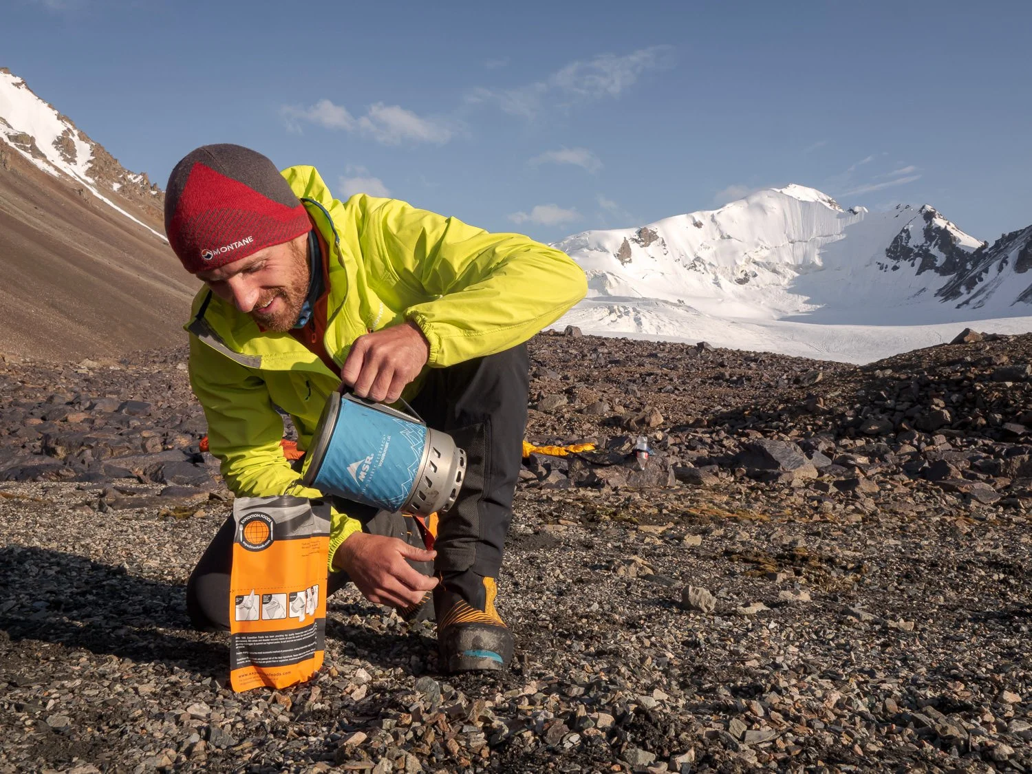 East Bordlu Glacier, Kyrgyzstan
