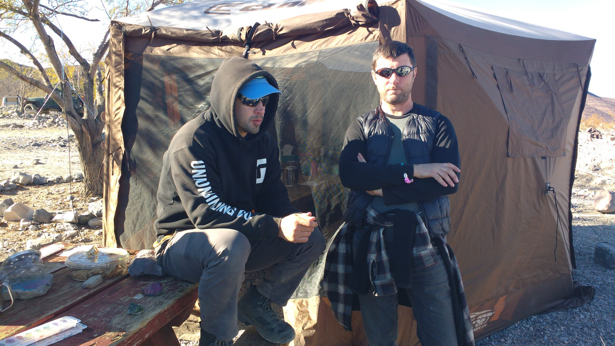 (They only look like mean, tough guys :) )