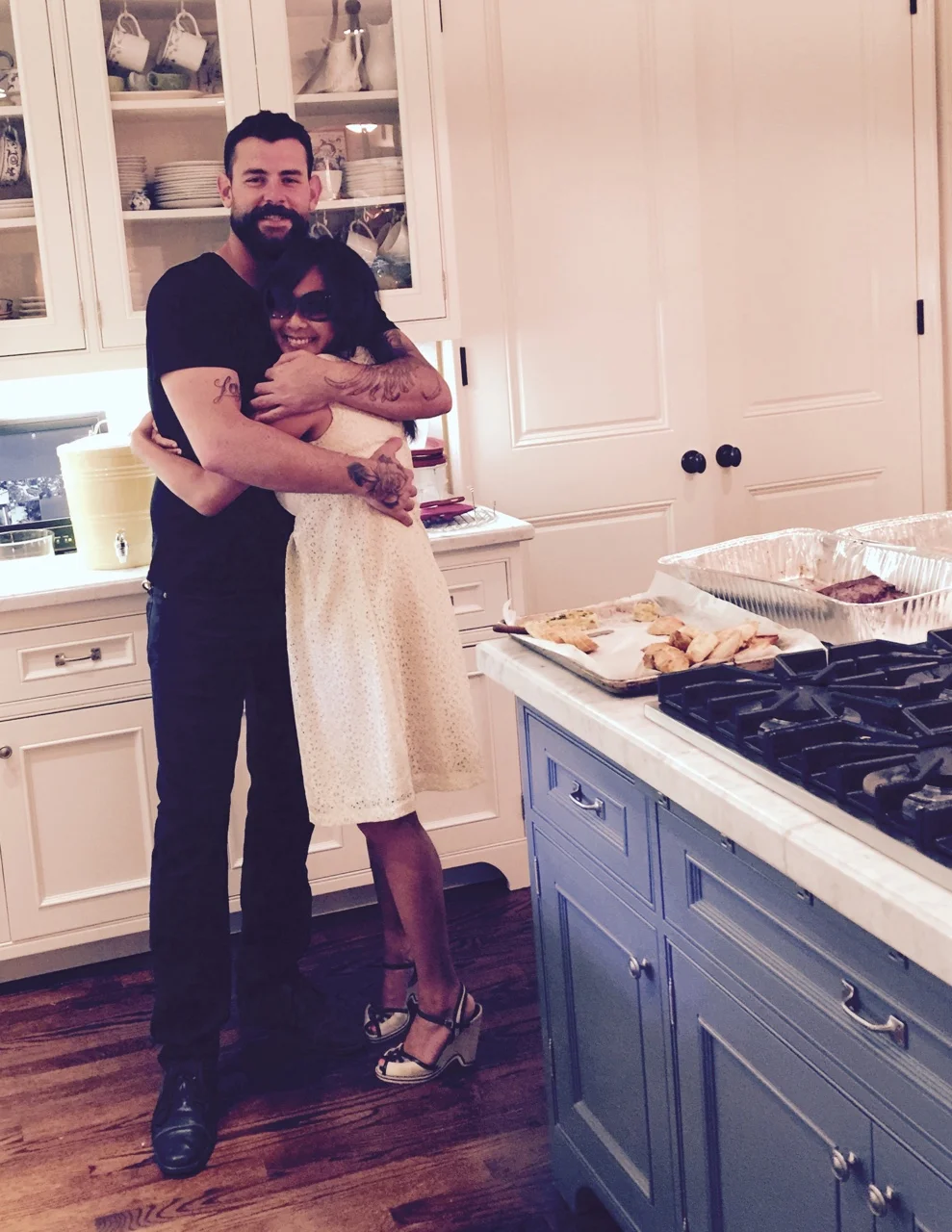 Jason Bullock: Spotted at VIP Garden Party in Hancock Park