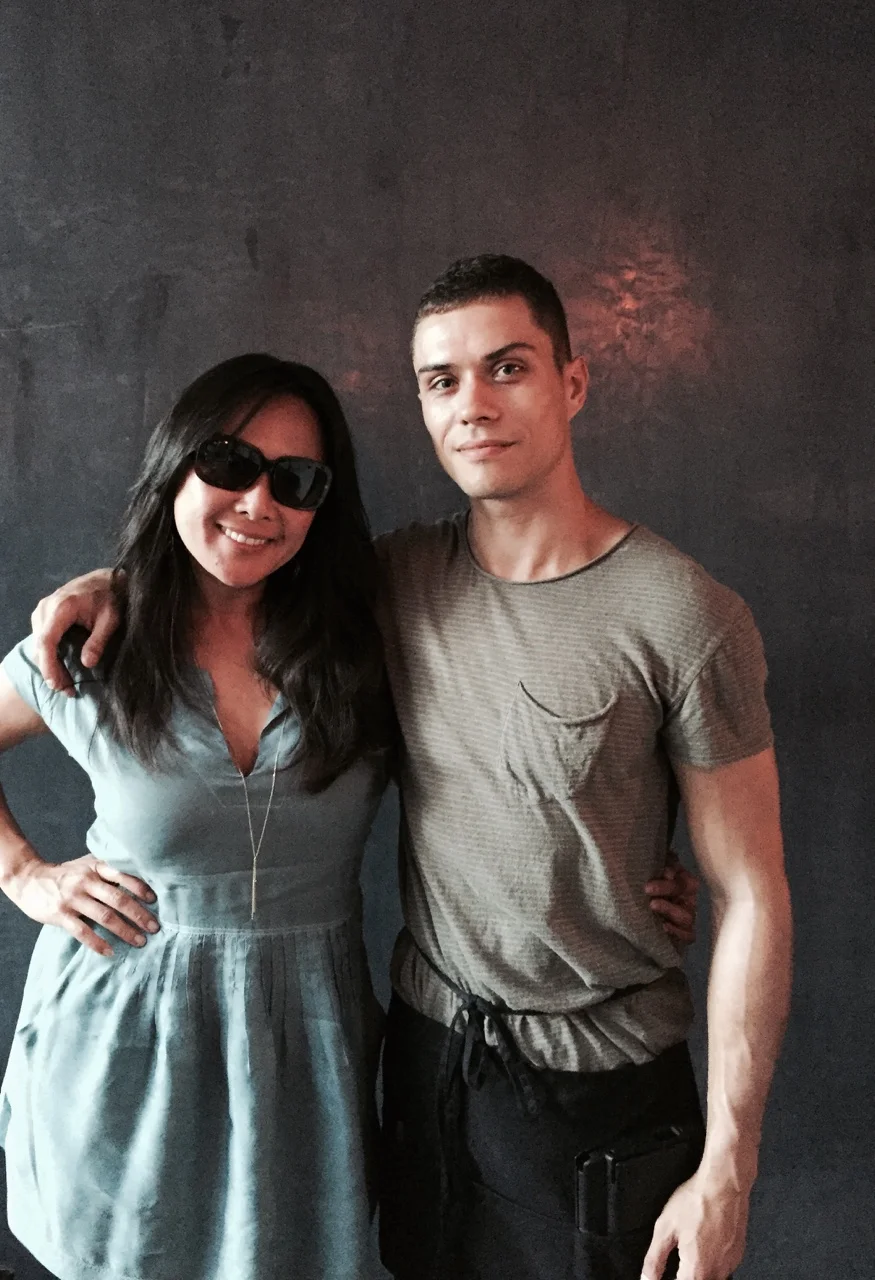 Paul Arnould: Spotted at Zinque on Melrose