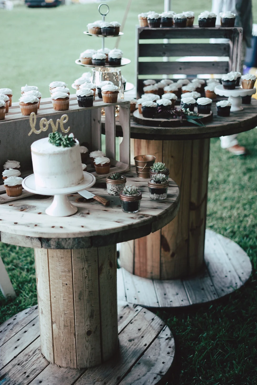 small + medium spools