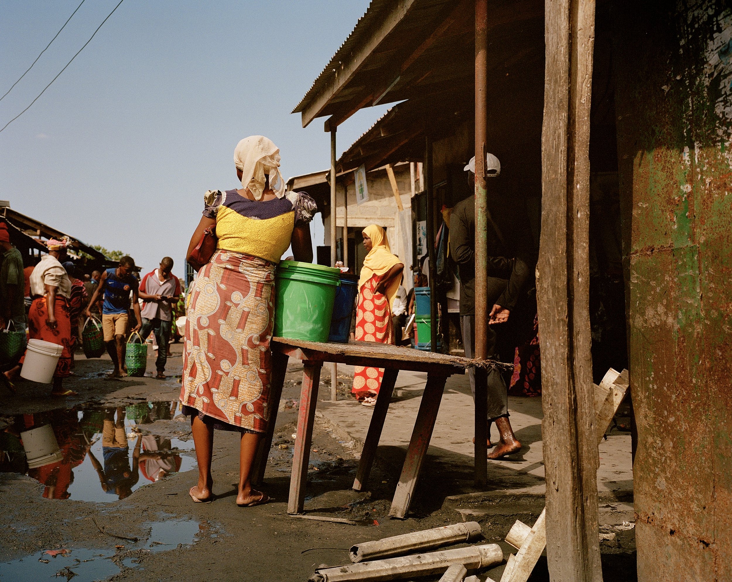  Fish Market, Dar Es Salaam  Part of a collection of images for WWF that form part of project on the communities that are safe guarding the precious mangroves of East &amp; Southern Africa.   