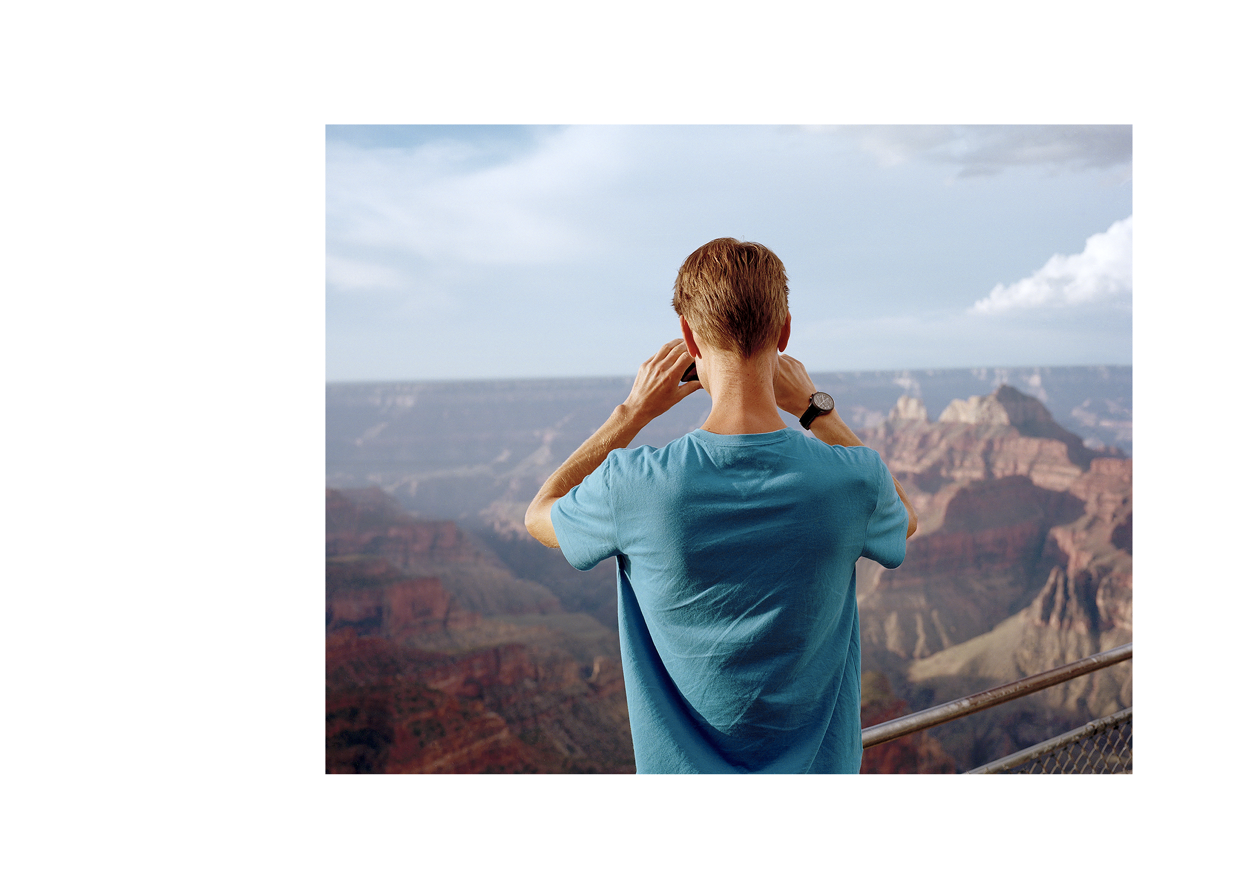  A Man With A Very Long Neck  Grand Canyon 