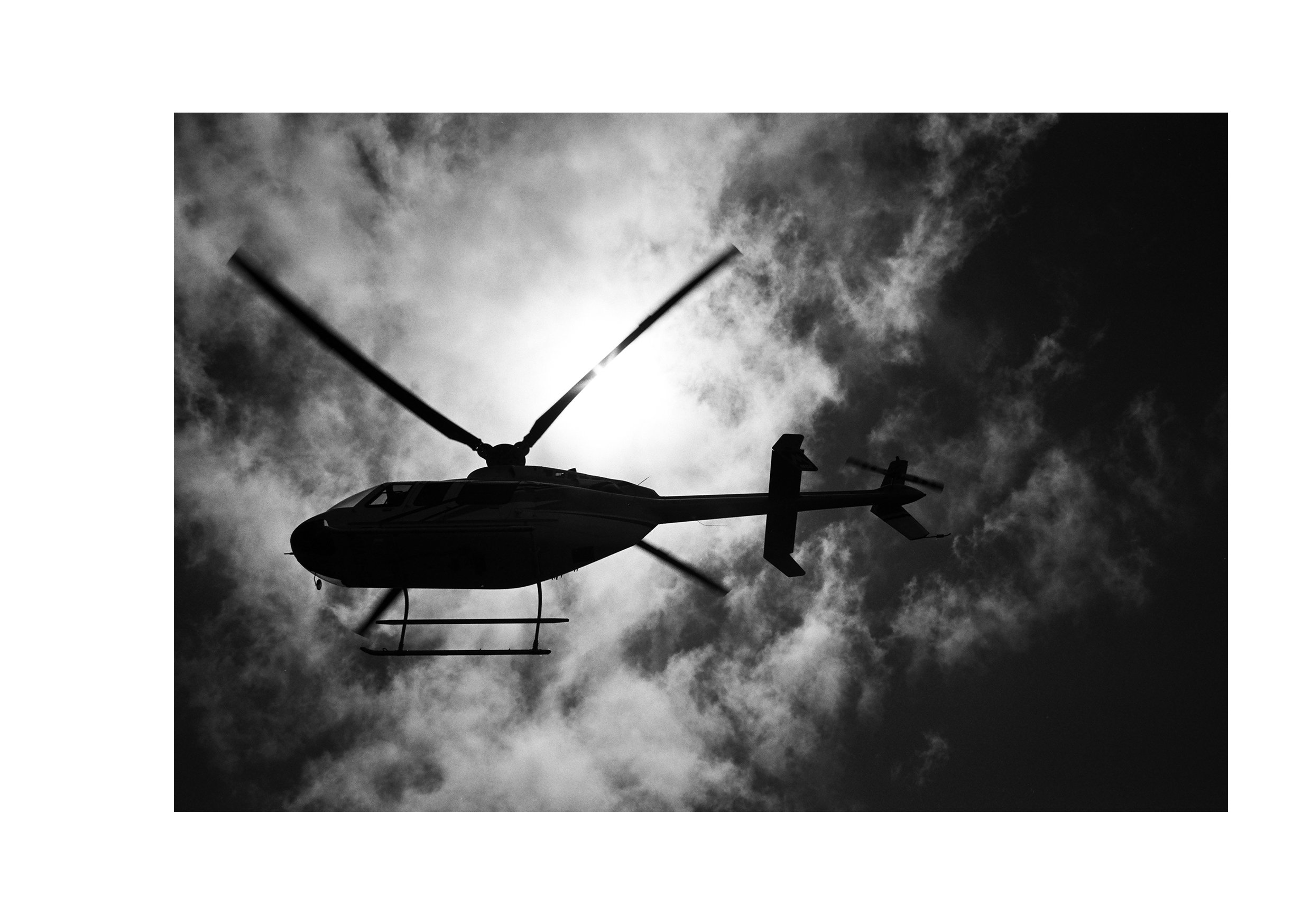  Helicopter Silhouette  