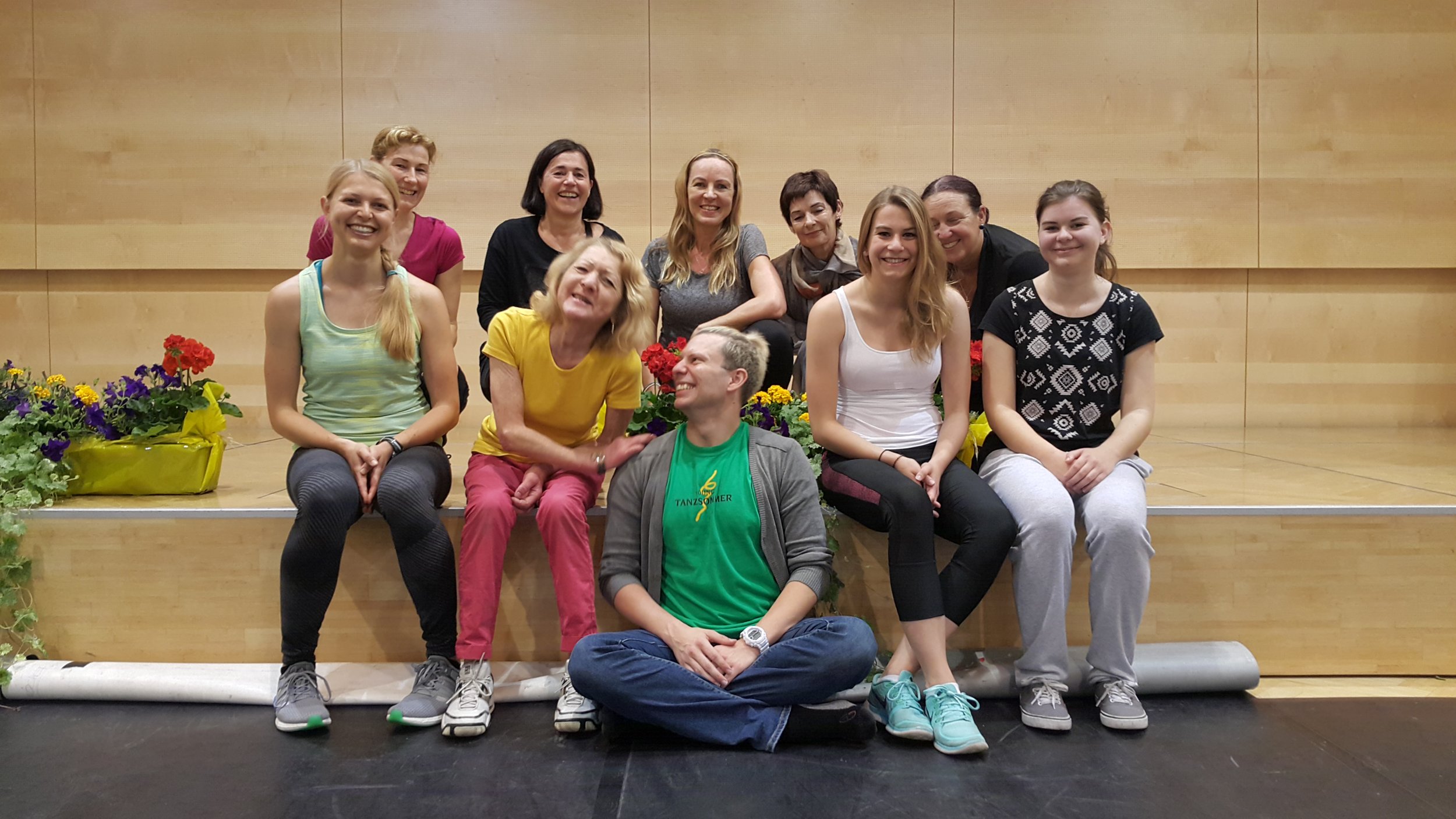 Workshop for local teachers by Stars oT choreographer
