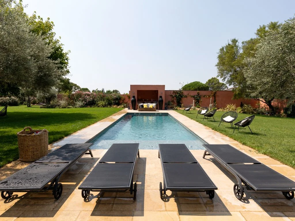 Poolside view