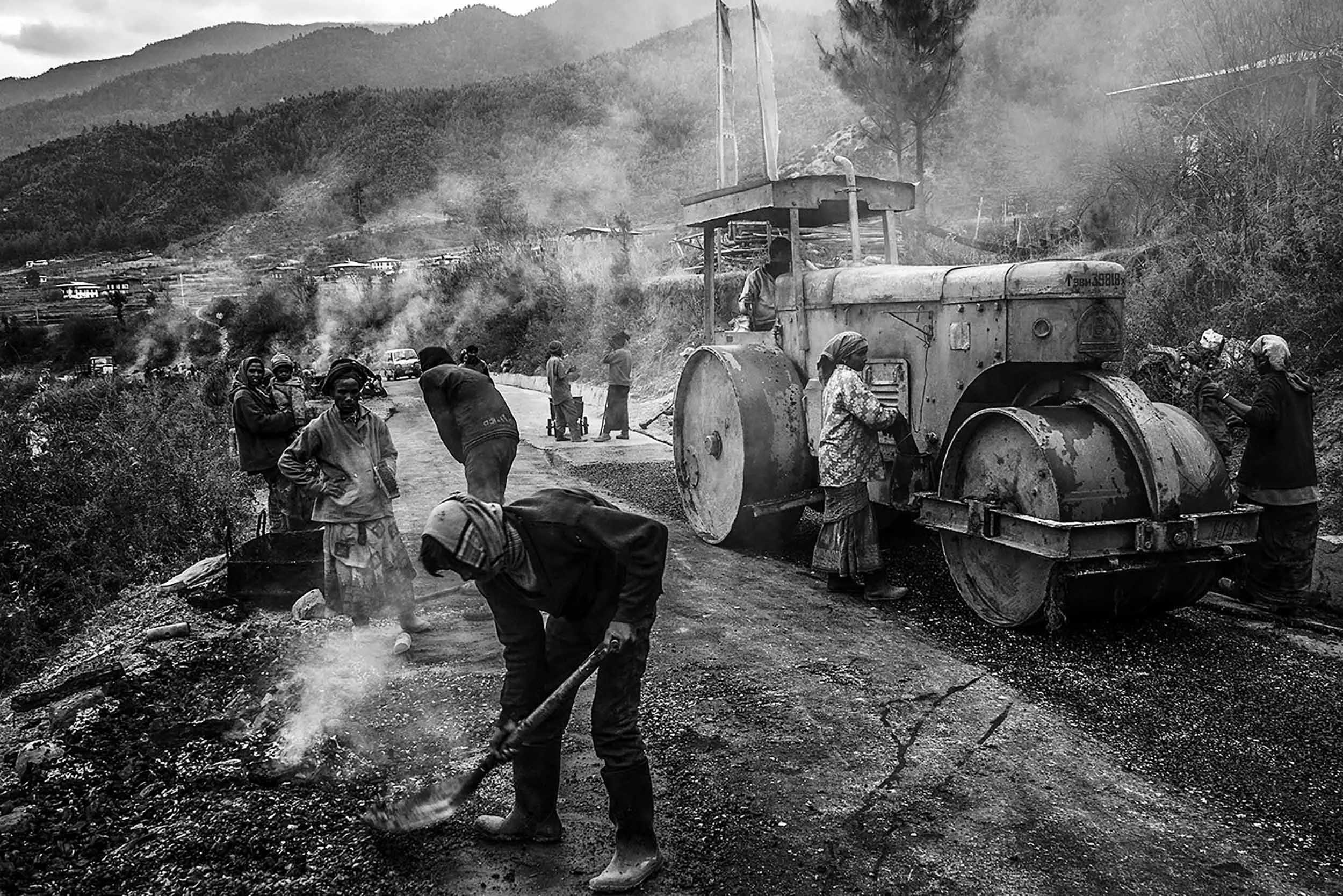 Road Construction Bhutan