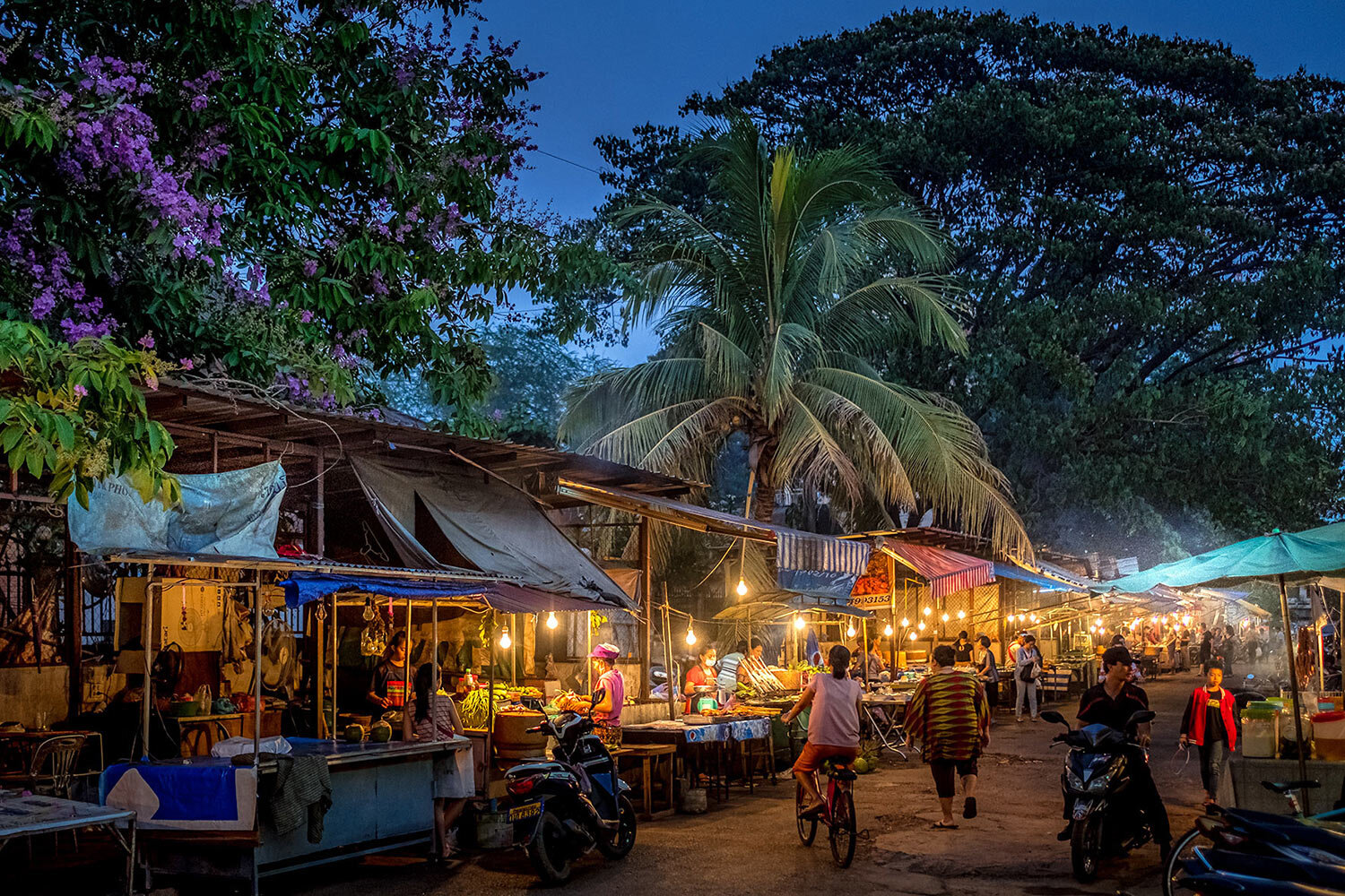 Food Market, Vientiane