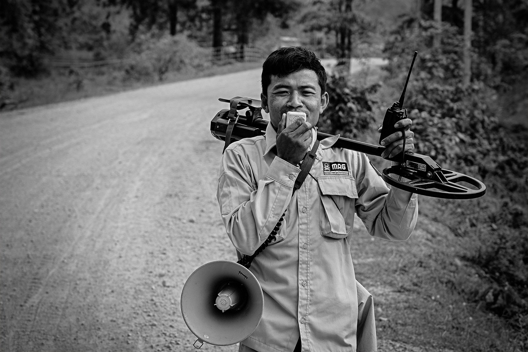 Warning call, Khammouane, Laos