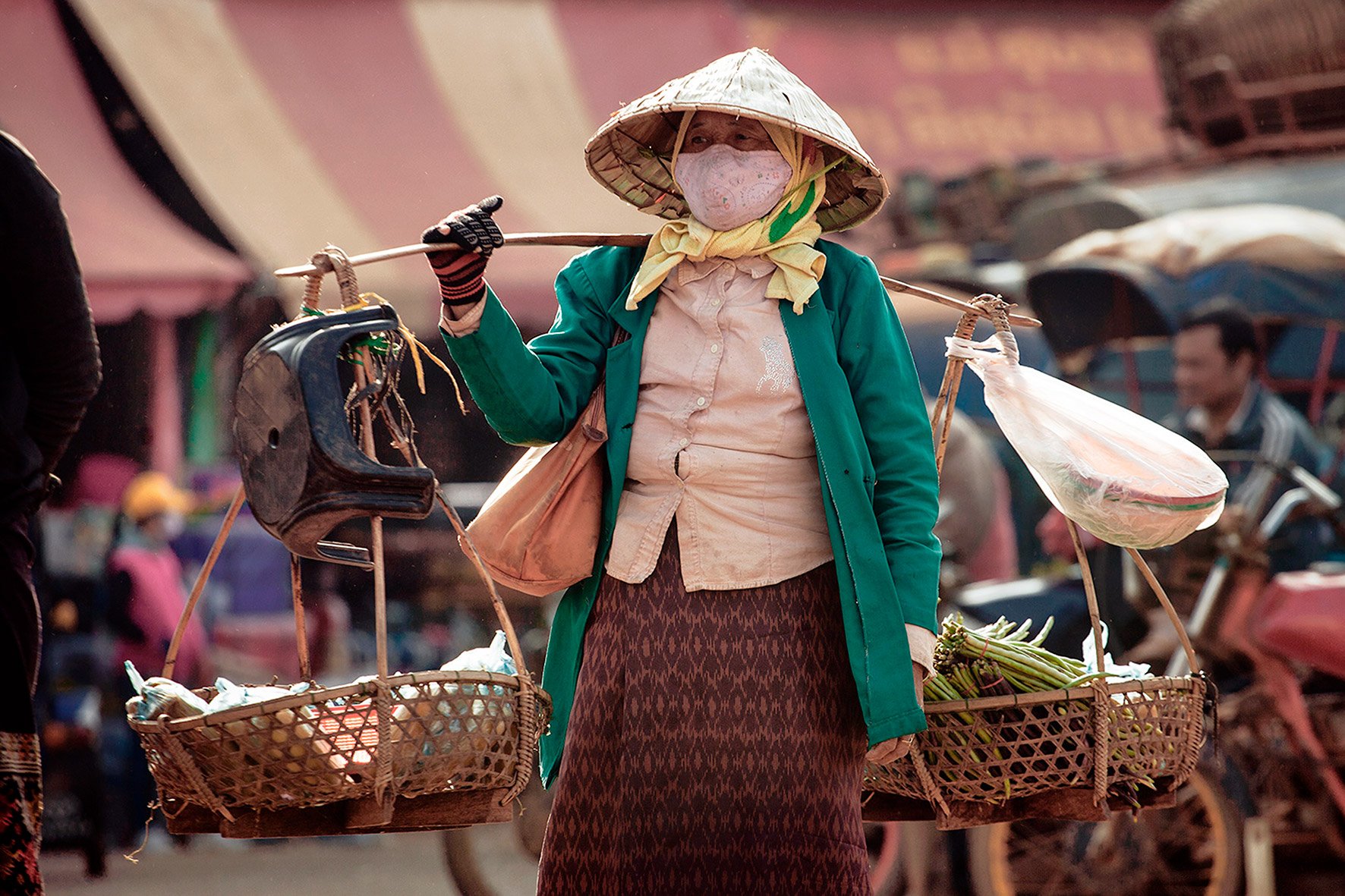 Morning Market, Pakse, Vientiane