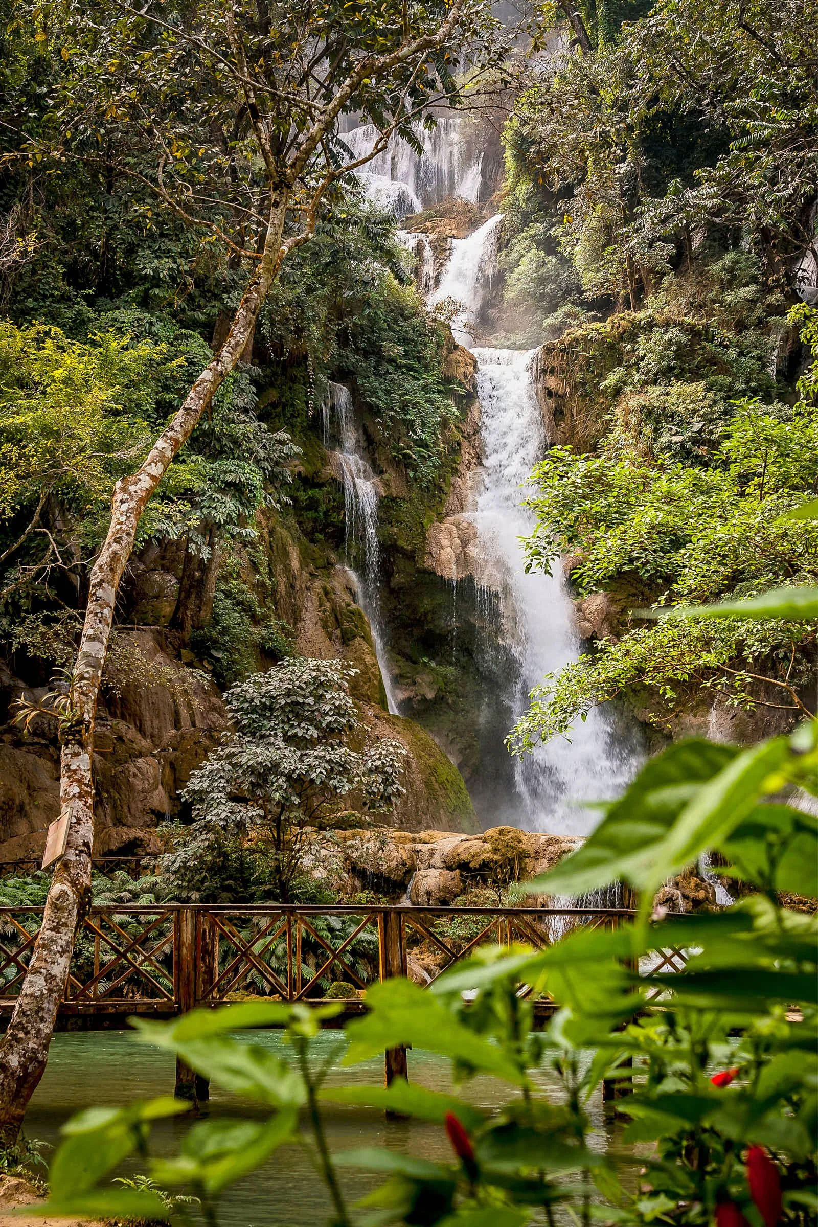 Kuang Si waterfall in Laos, Luang Prabang.