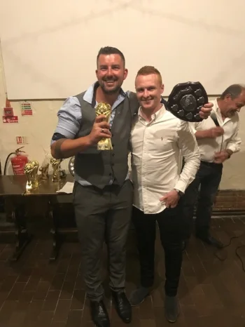 Jon Page & Co Manager Lee Shepherd