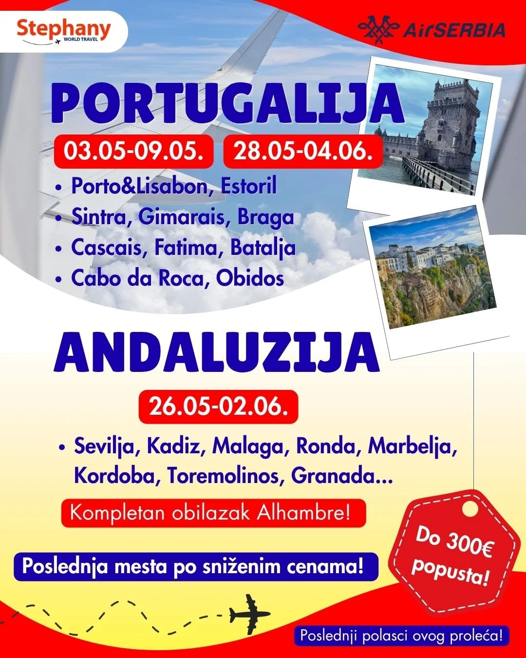 Portugalija i Andaluzija