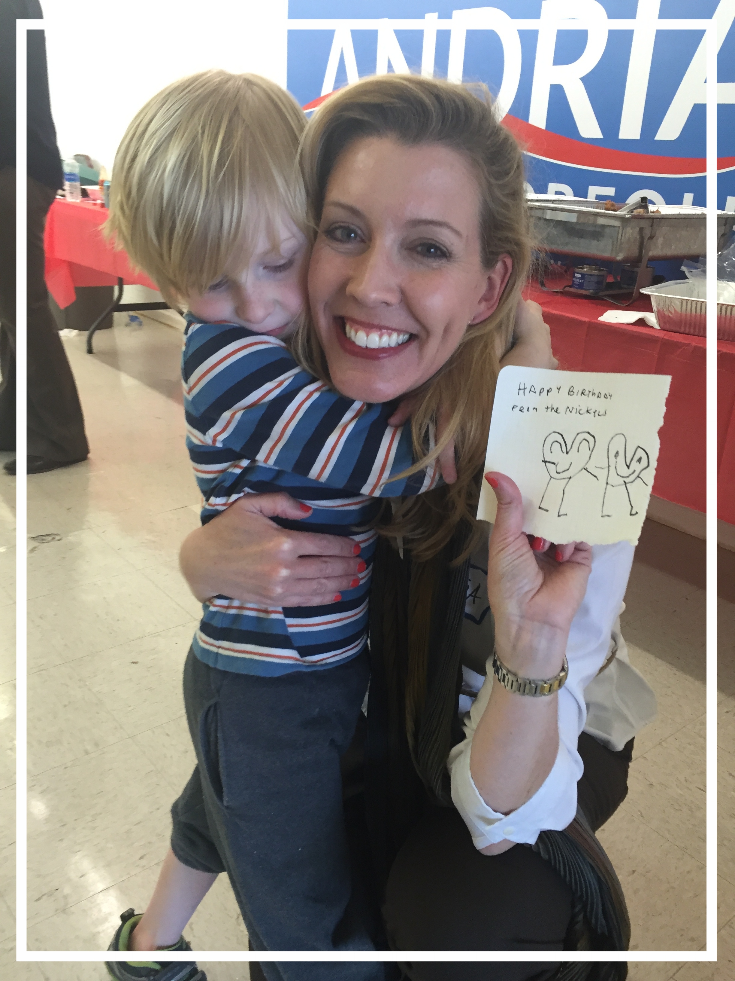 One of my favorite young supporters