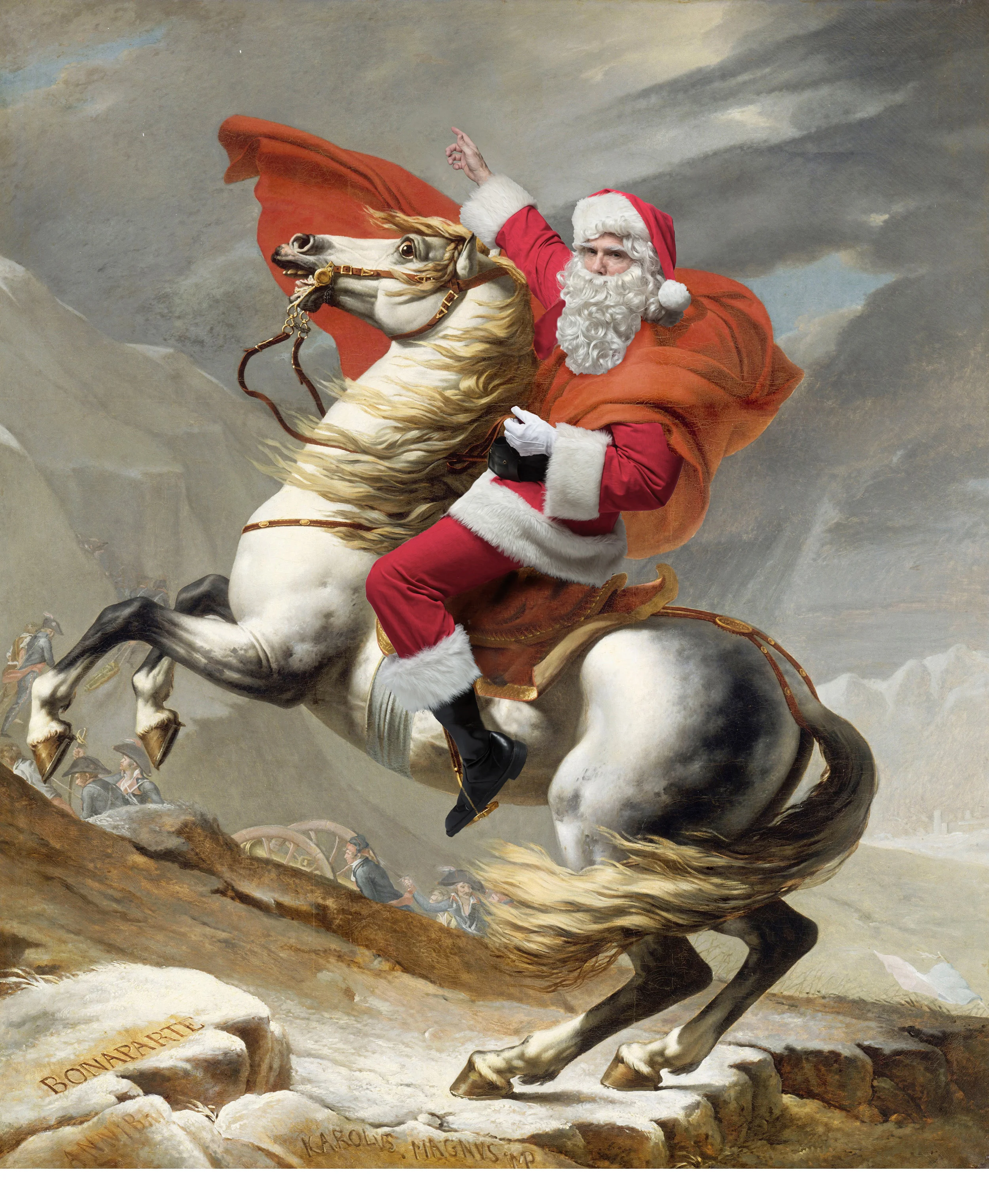 Napoleon Crossing the Alps