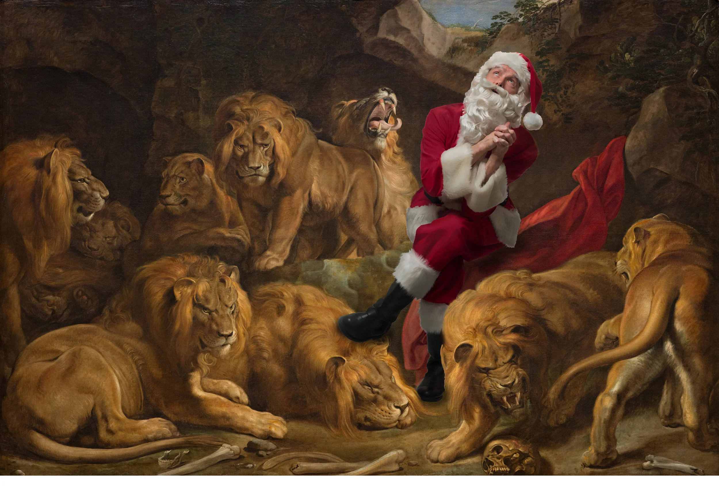 Daniel in the Lions' Den