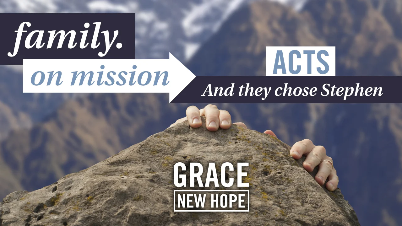 And They Chose Stephen 10.9.16