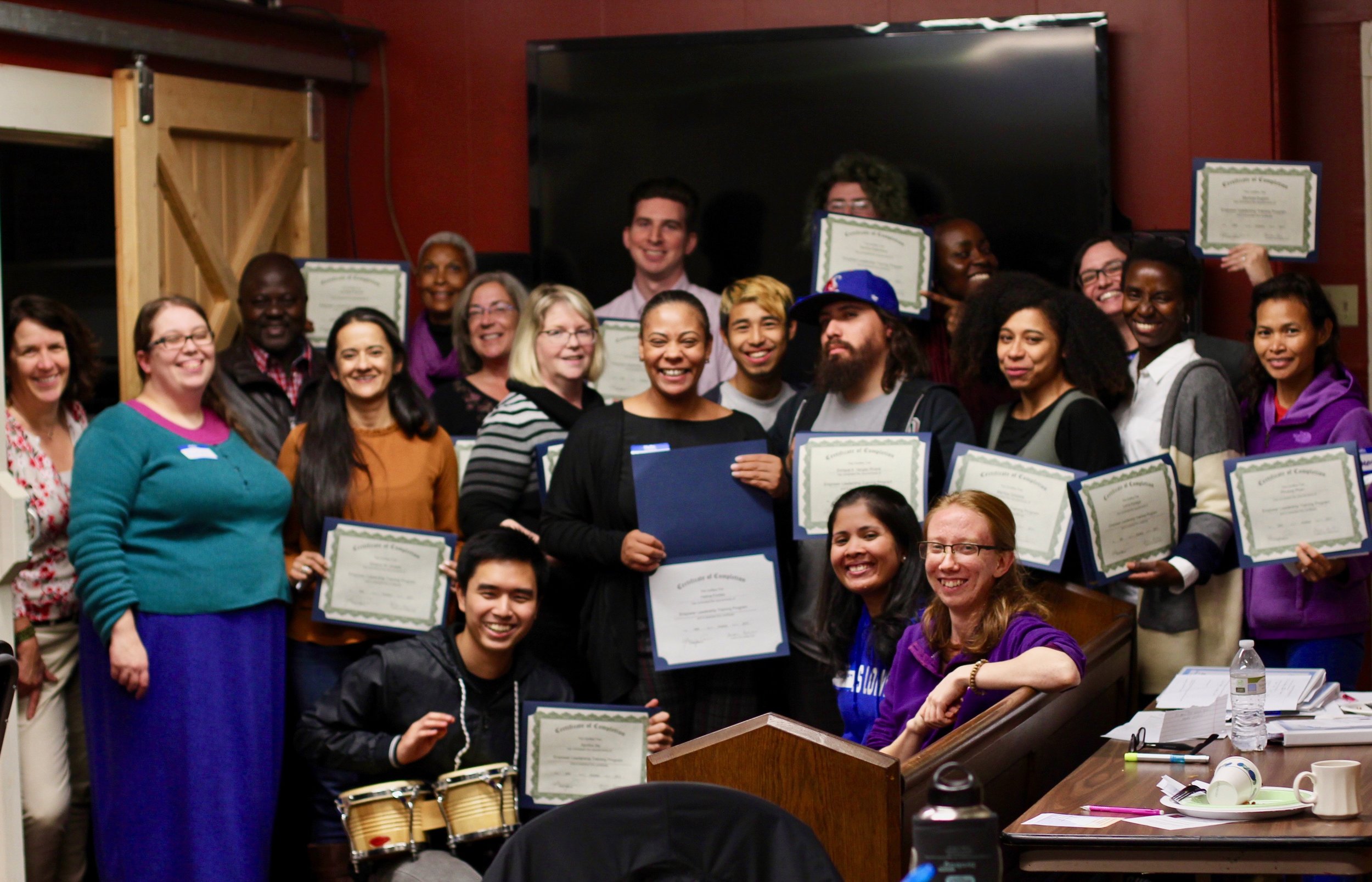 Fall 2017 Empower graduates