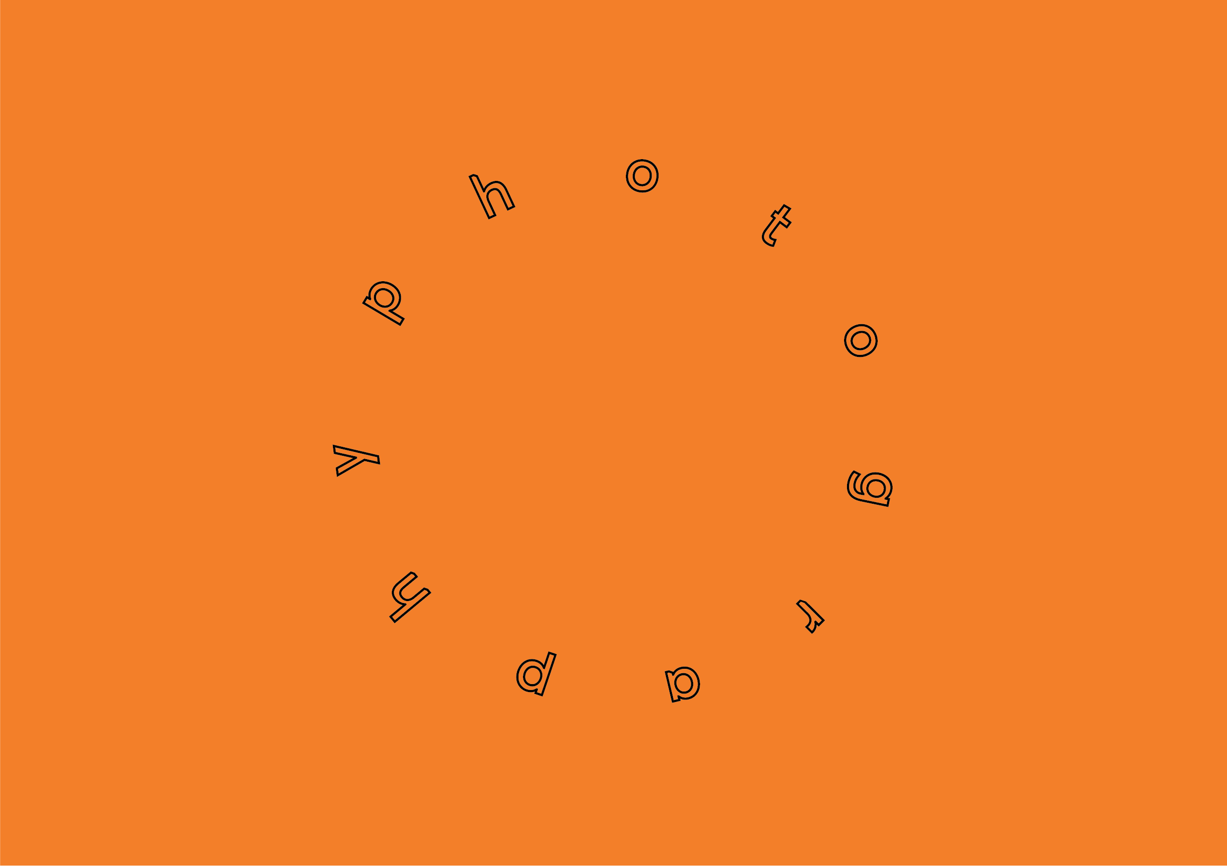 Creating angles in a geometric sans face