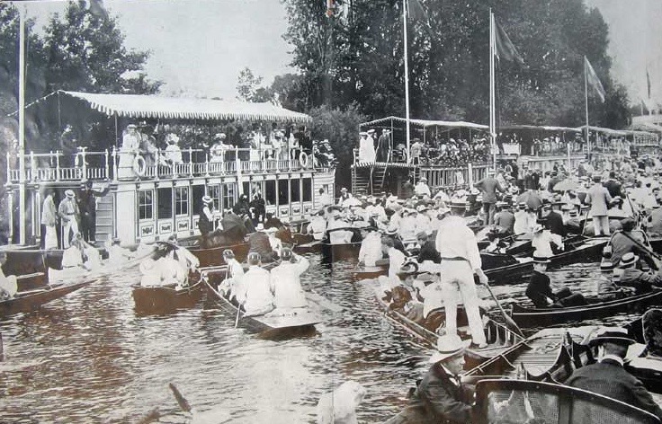 A successful Henley Regatta day hiring out skiffs