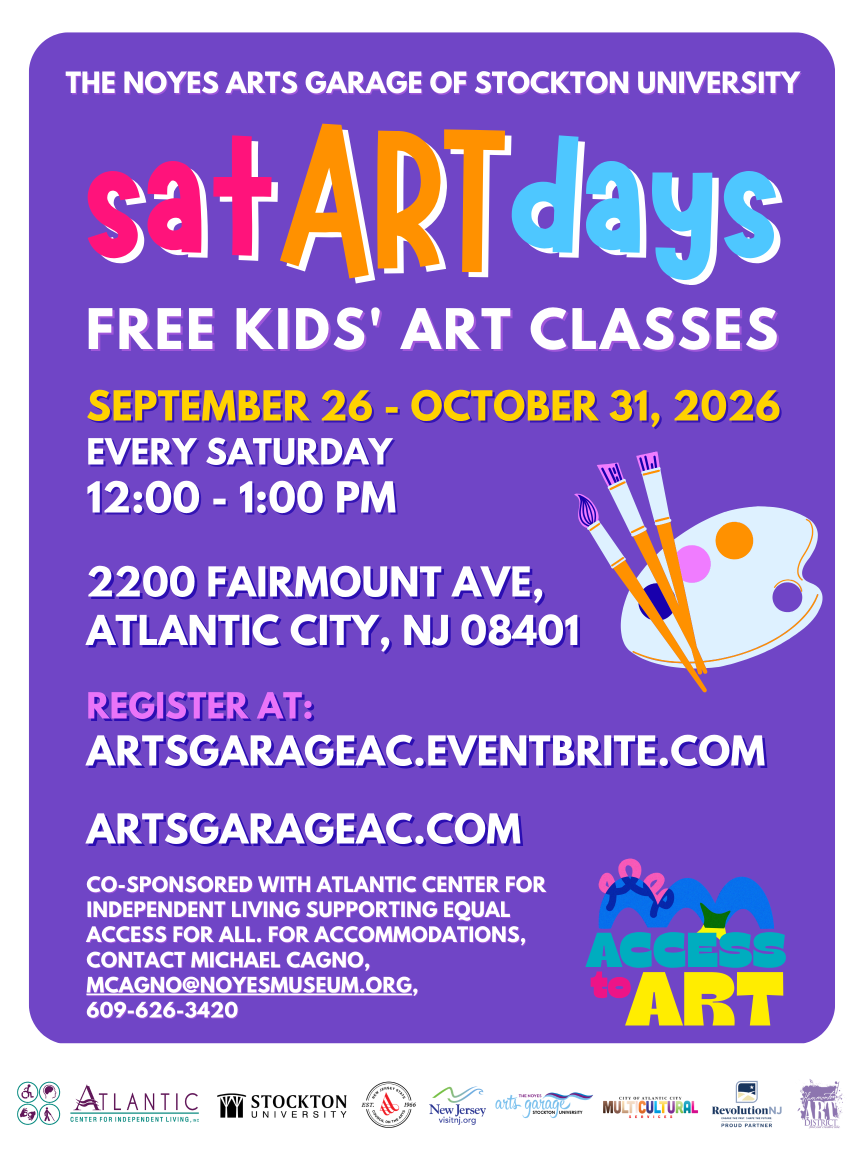 SatARTdays: Free Kids' Art Classes