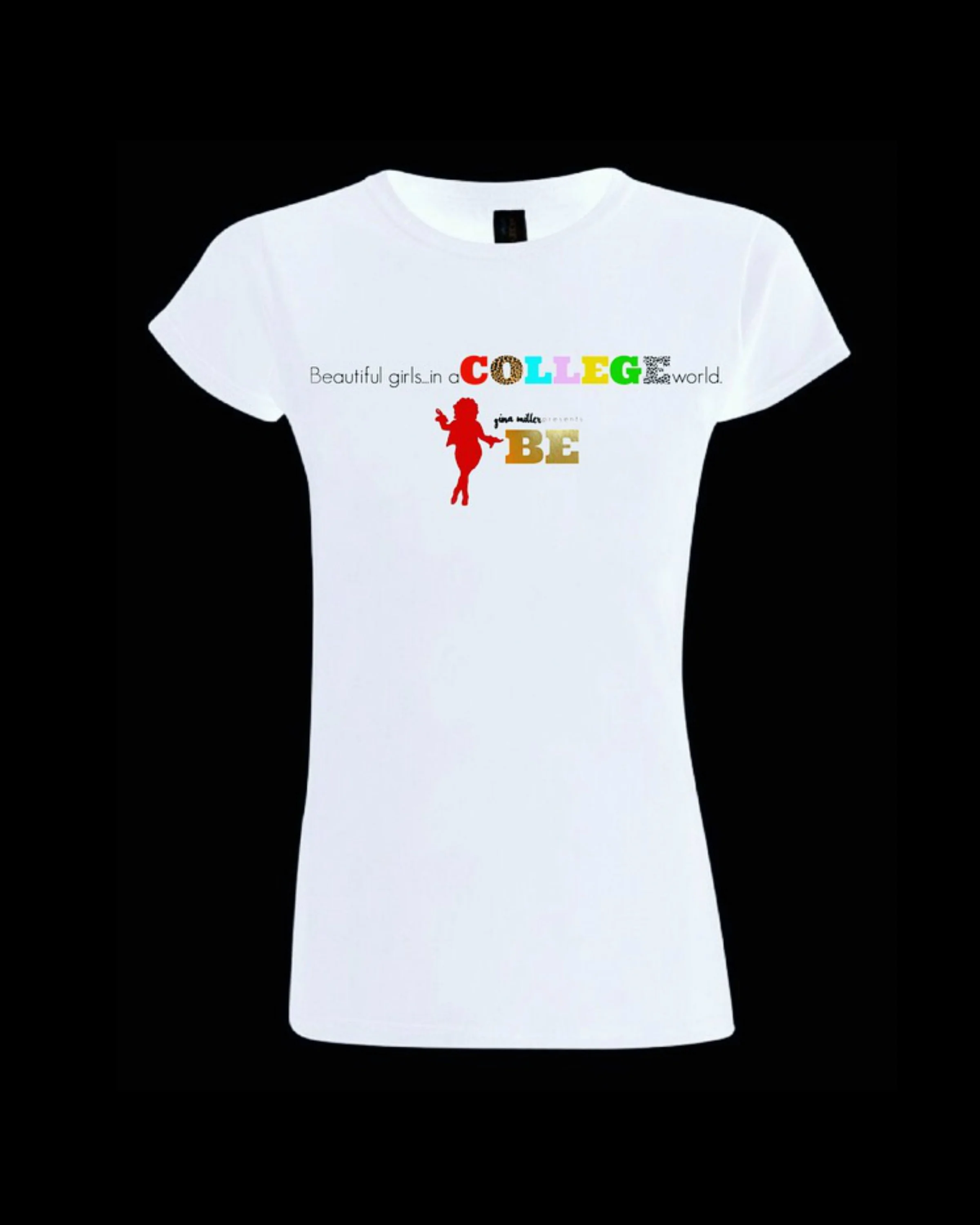 BE College T-Shirt (Ladies Boyfriend Cut)