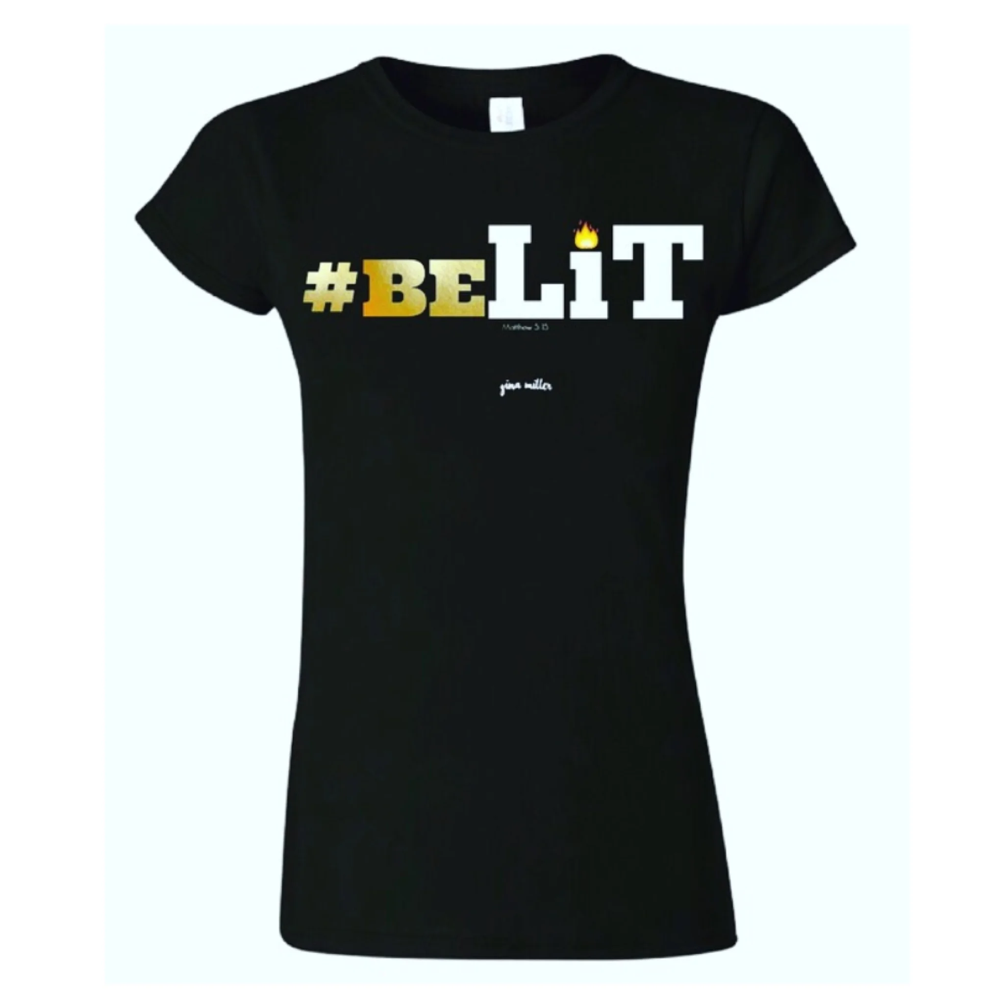 #BELit T-Shirt (Ladies Boyfriend Cut)