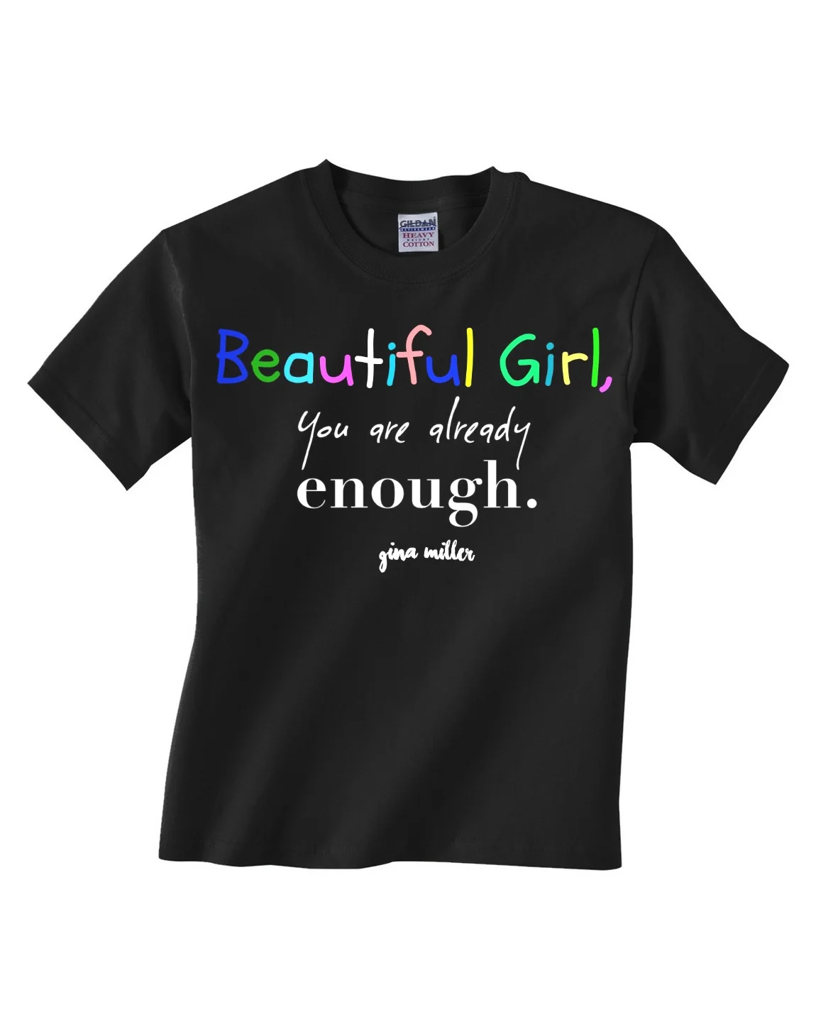 Beautiful Girl Toddler Tee (Black)