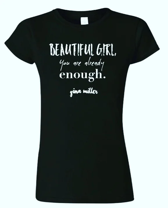 Beautiful Girl *Black* (Ladies Boyfriend Cut)