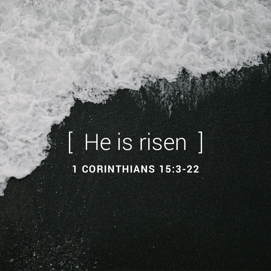 1 Corinthians 15:3-22