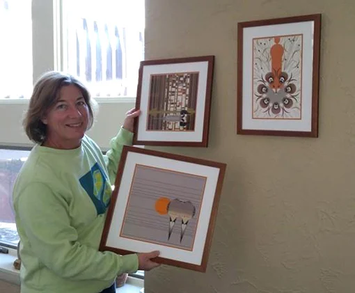 "The quality of her craft, as well as her impeccable service will bring us back to Haw Thicket for future framing, and has earned Cathy our enthusiastic recommendation!"