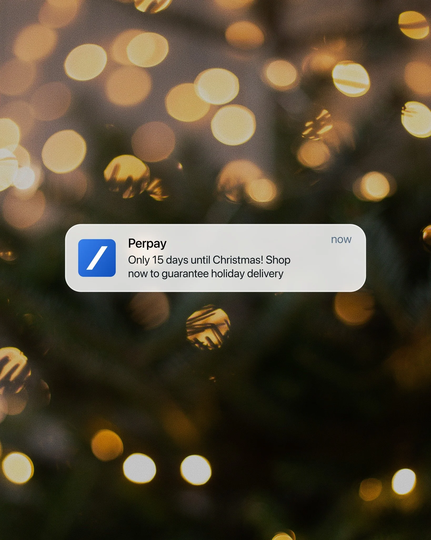 Time is running out! Only 15 days until Christmas. Shop our Last Minute Gift collection on the Marketplace now to guarantee holiday delivery 🎁

*The Marketplace is Subject to Credit Approval, see Terms for More Information

#Perpay #PaycheckPoweredP