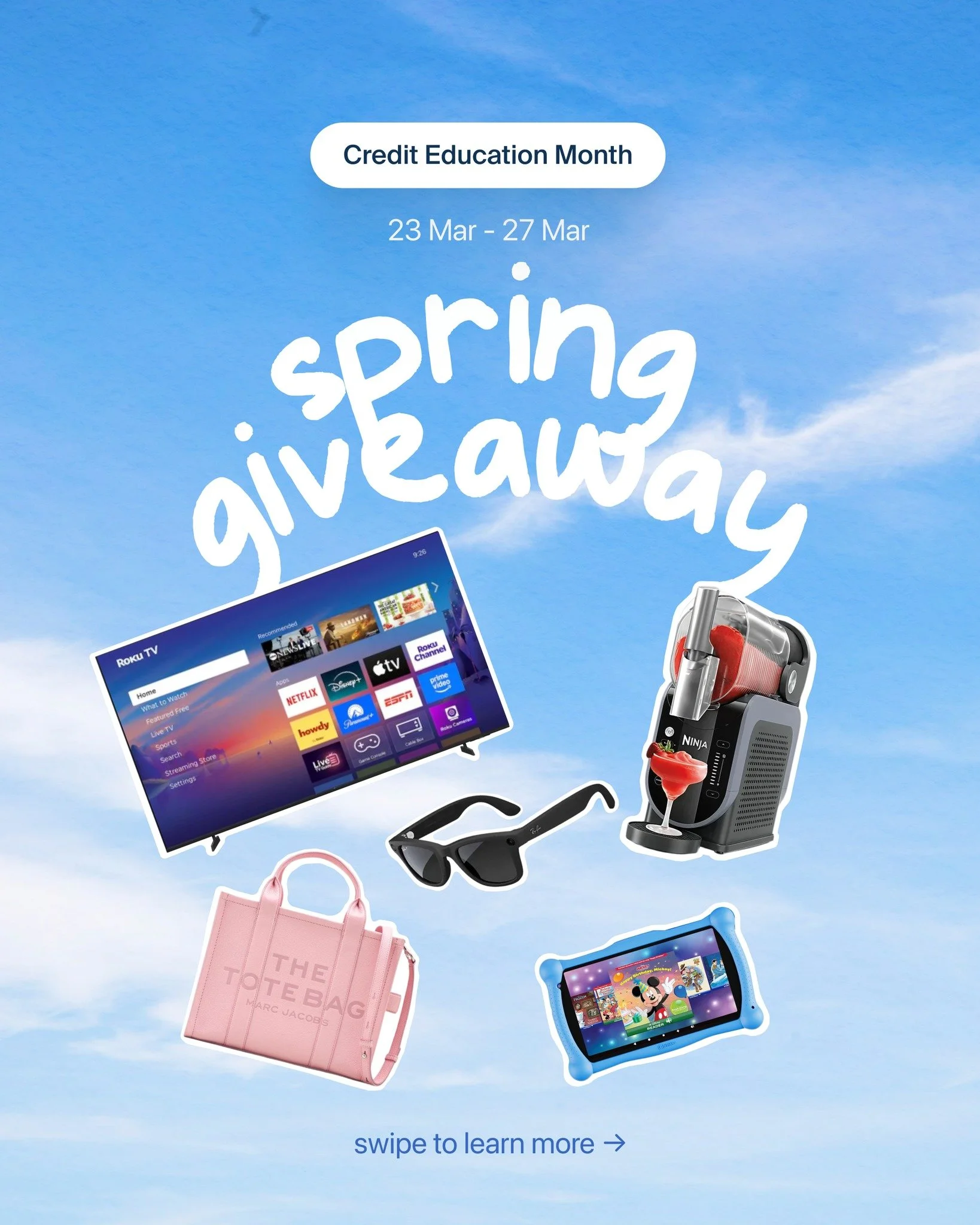 GIVEAWAY DAY 1 🏆 IS OFFICIALLY LIVE! We&rsquo;re celebrating Credit Education Month by helping you score a major win while you power your progress.

✨ PROMPT: Comment the product you want MOST + drop an 🌱 emoji if you are committed to growing your 