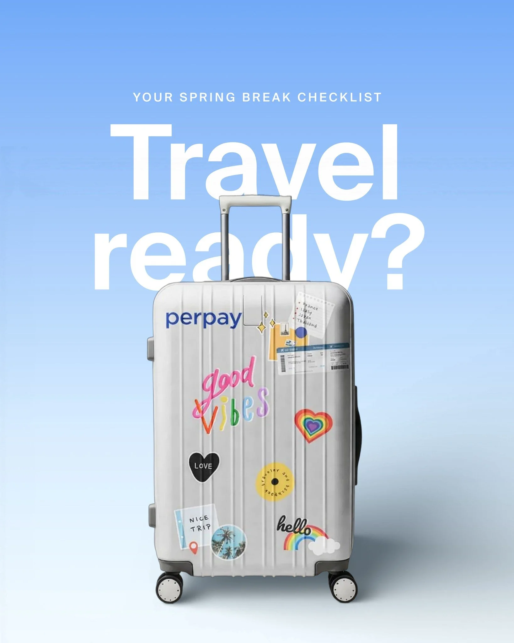POV: You&rsquo;re officially OOO ✈️☀️

Whether you&rsquo;re hitting the beach or headed on a road trip, get travel ready without the financial stress. Shop top brands for luggage, tech, and more in the Perpay Marketplace and pay over time, right from
