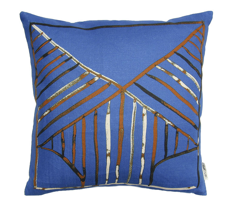 TRACES MYSTERY SMALL LUMBAR PILLOW — Caryn Cramer Interiors + Textiles