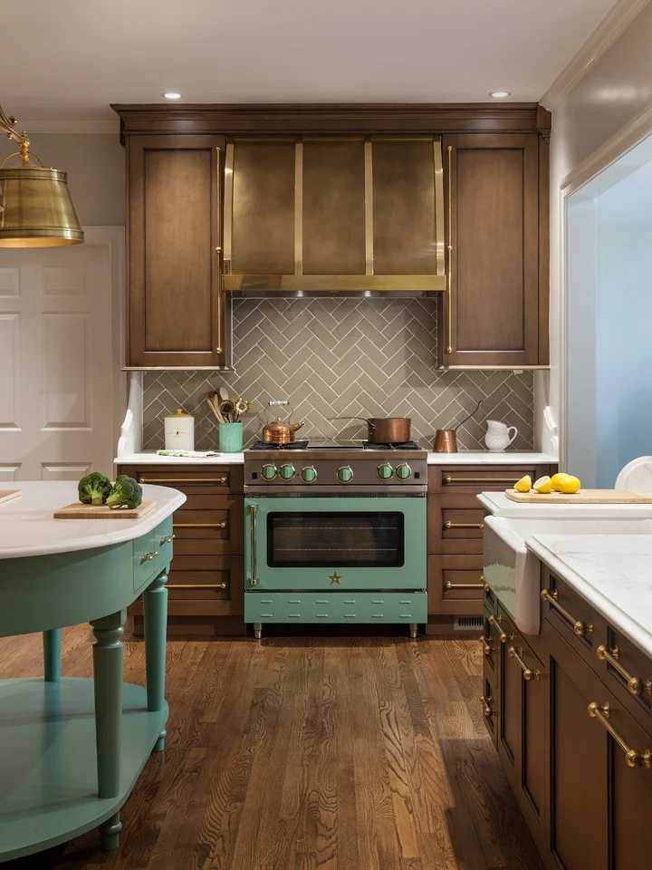 WASHINGTON POST, May 2 2018: "Sick of all-white kitchens? Here are six ways to spice things up."