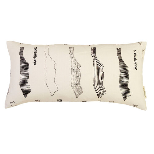 MANHATTAN NUDE SMALL LUMBAR PILLOW — Caryn Cramer Interiors + Textiles