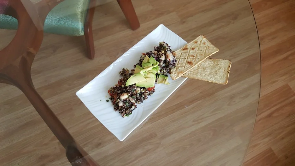 ENSALADA DE QUINOA Y FRIJOL