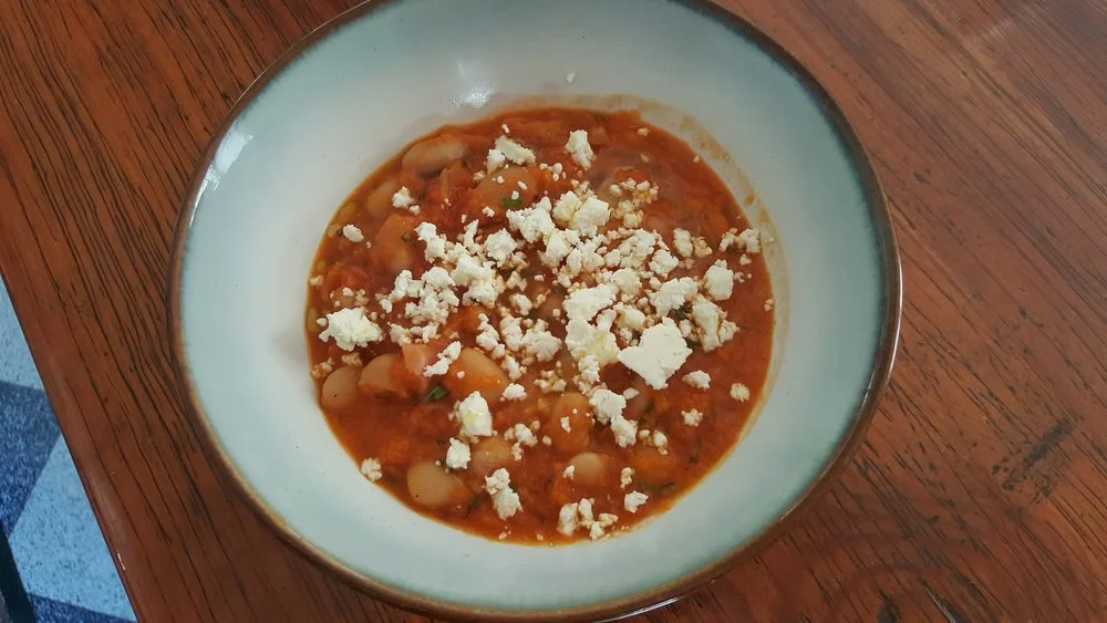 Alubias con jitomate