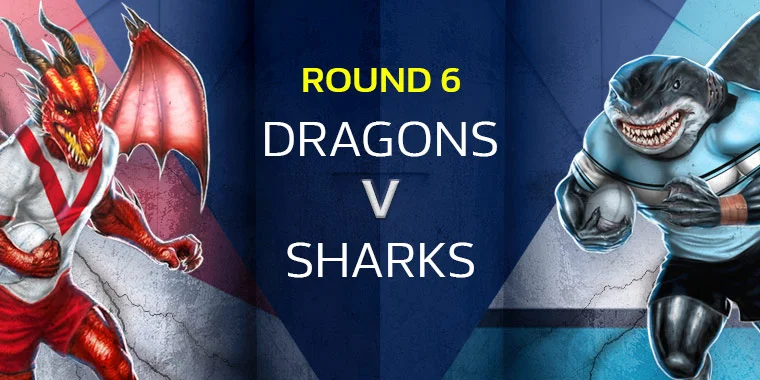 NRL Round 6 Podcast - Dragons v Sharks @ Jubilee Stadium 