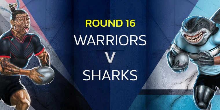 NRL Round 16 Podcast - Warriors v Sharks @ Mount Smart Stadium 