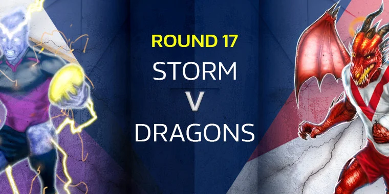 NRL Round 17 Podcast - Storm v Dragons @ AAMI Park 