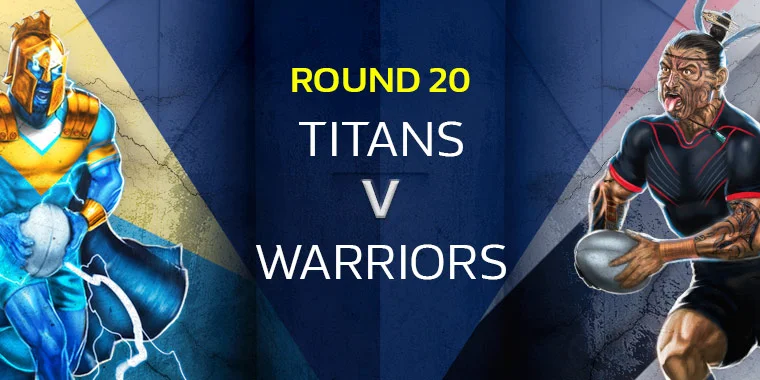 NRL Round 20 Podcast - Titans v Warriors @ CBUS Super Stadium 